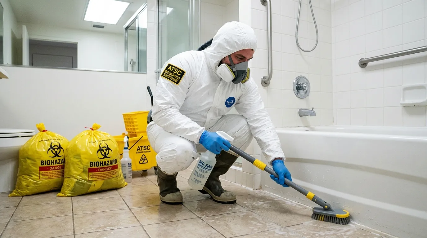 Decontamination equipment deployed for Blood Cleanup in Martins Ferry